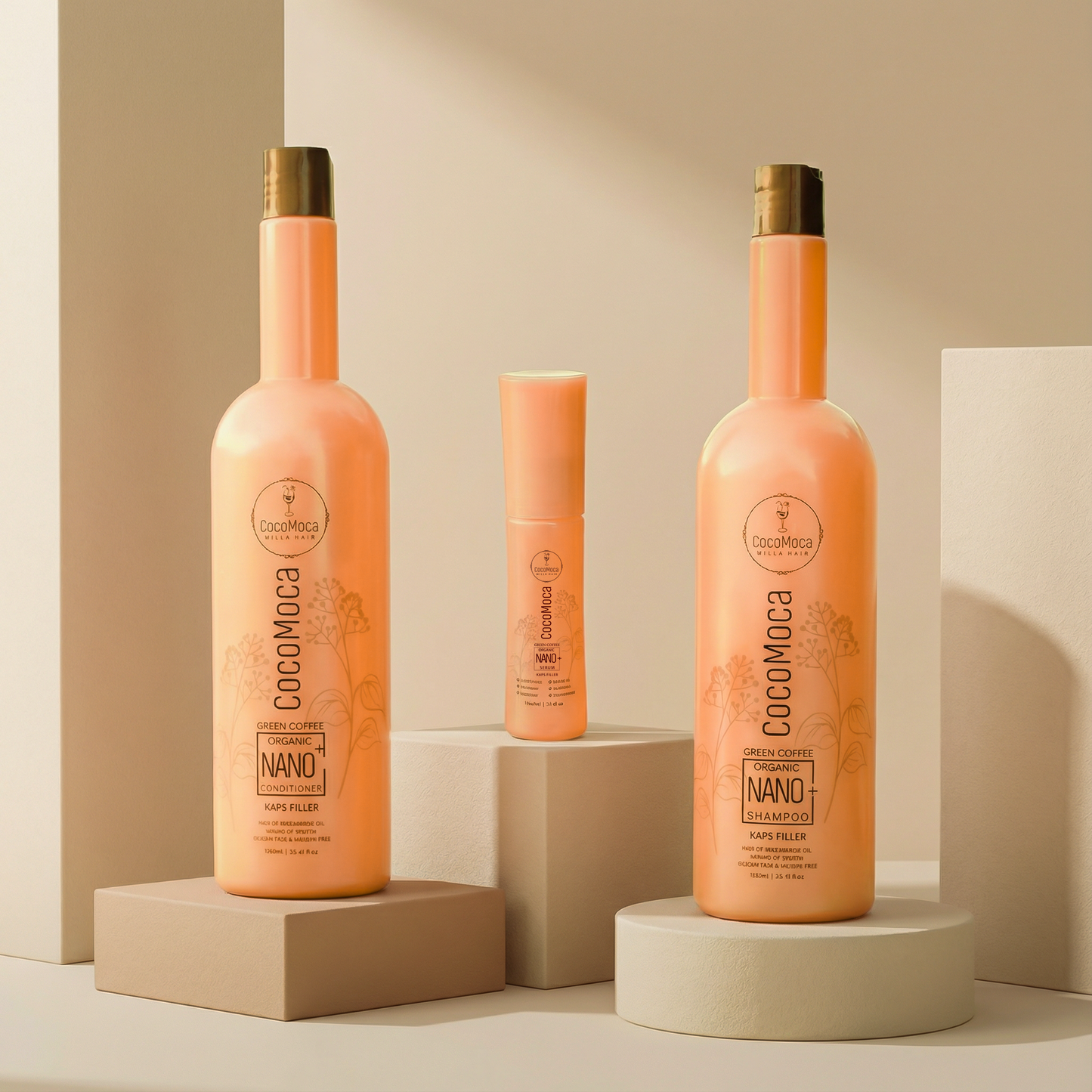 OFFRE SPECIAL- Shampoing +  Après-shampoing lissant Et Sérum de soin Gratuite