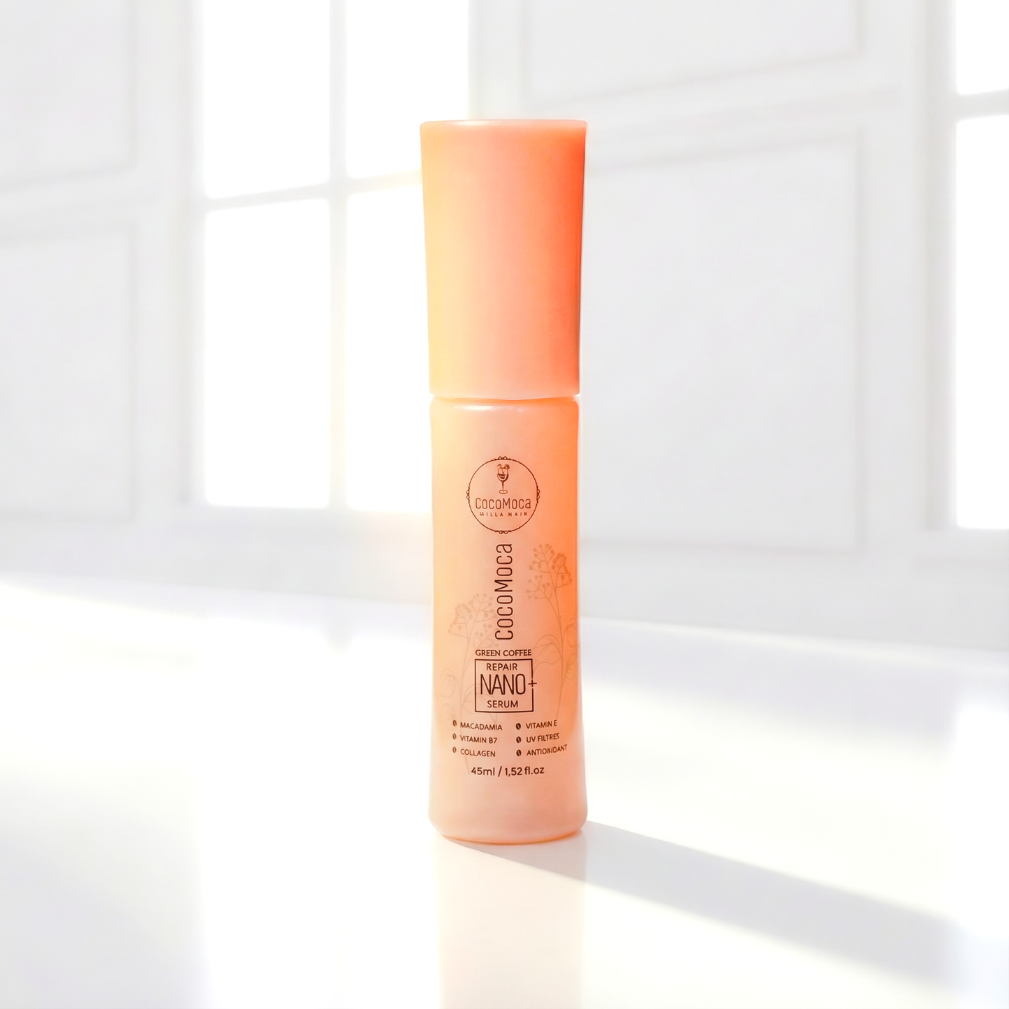 Sérum réparateur et protecteur thermique.